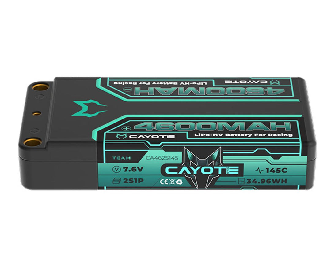Cayote 2S 145C LCG Shorty LiHV Battery (7.6V/4600mAh) CYE462S145