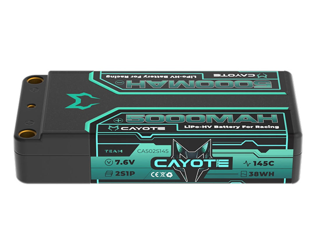 Cayote 2S 145C LCG Shorty LiHV Battery (7.6V/5000mAh) CYE502S145