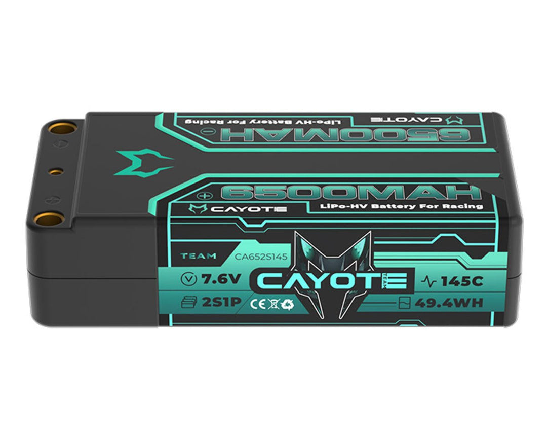 Cayote 2S 145C LCG Shorty LiHV Battery (7.6V/6500mAh) CYE652S145