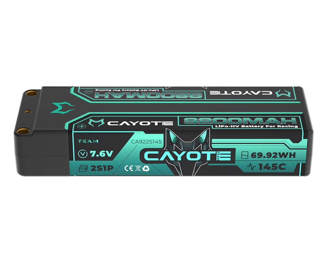 Cayote 2S 145C LCG Stick LiHV Battery (7.6V/9200mAh) CYE922S145
