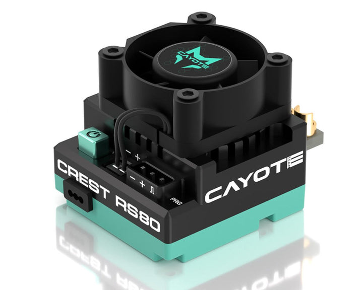 Cayote Crest RS80 1/10 Stock 80A Sensored Brushless Competition ESC CYEA11003