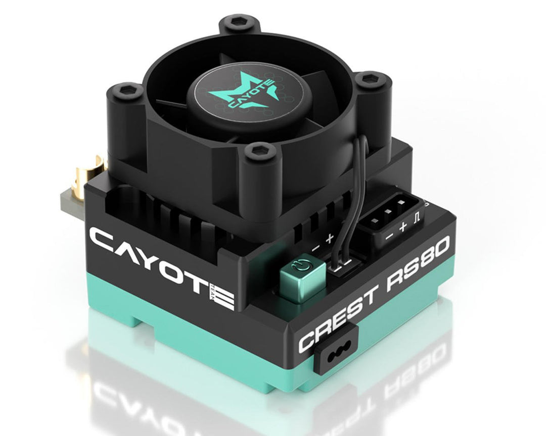 Cayote Crest RS80 1/10 Stock 80A Sensored Brushless Competition ESC CYEA11003