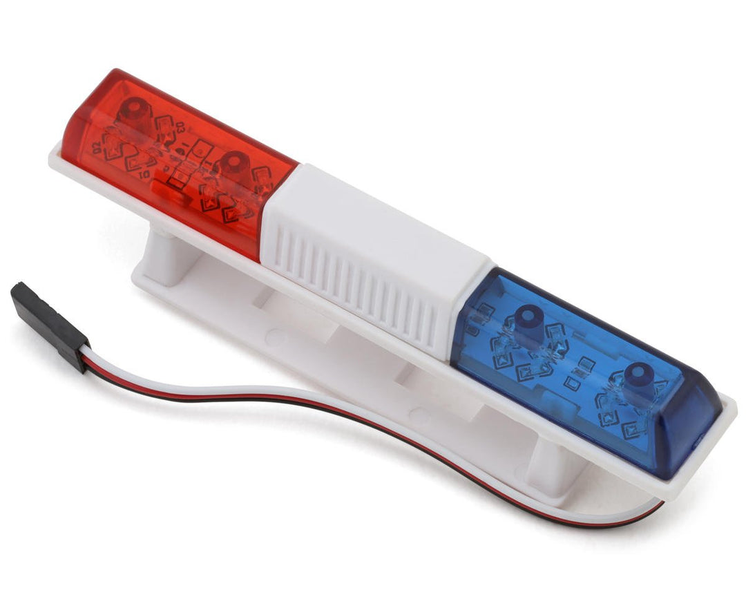 Hobby Details 1/10 Square Police LED Light Flasher Bar (6-8.4V) (98mm) (7 Modes) DTT-DTLR05015