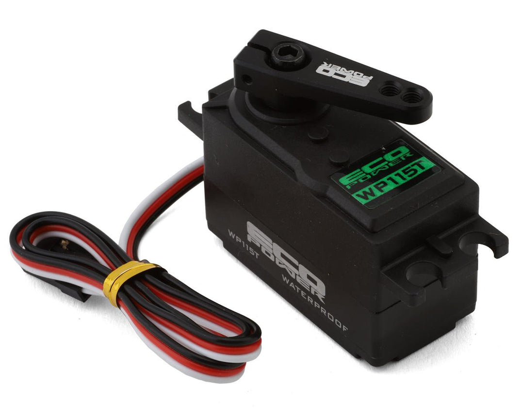 EcoPower WP115T Low Profile Waterproof High Torque Metal Gear Servo ECP-115T