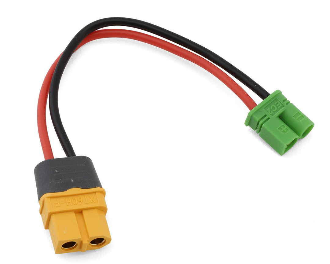 EcoPower XT60 to EC2 Charge Lead (Female XT60 to Male EC2) (4.5") (14AWG) ECP-1530