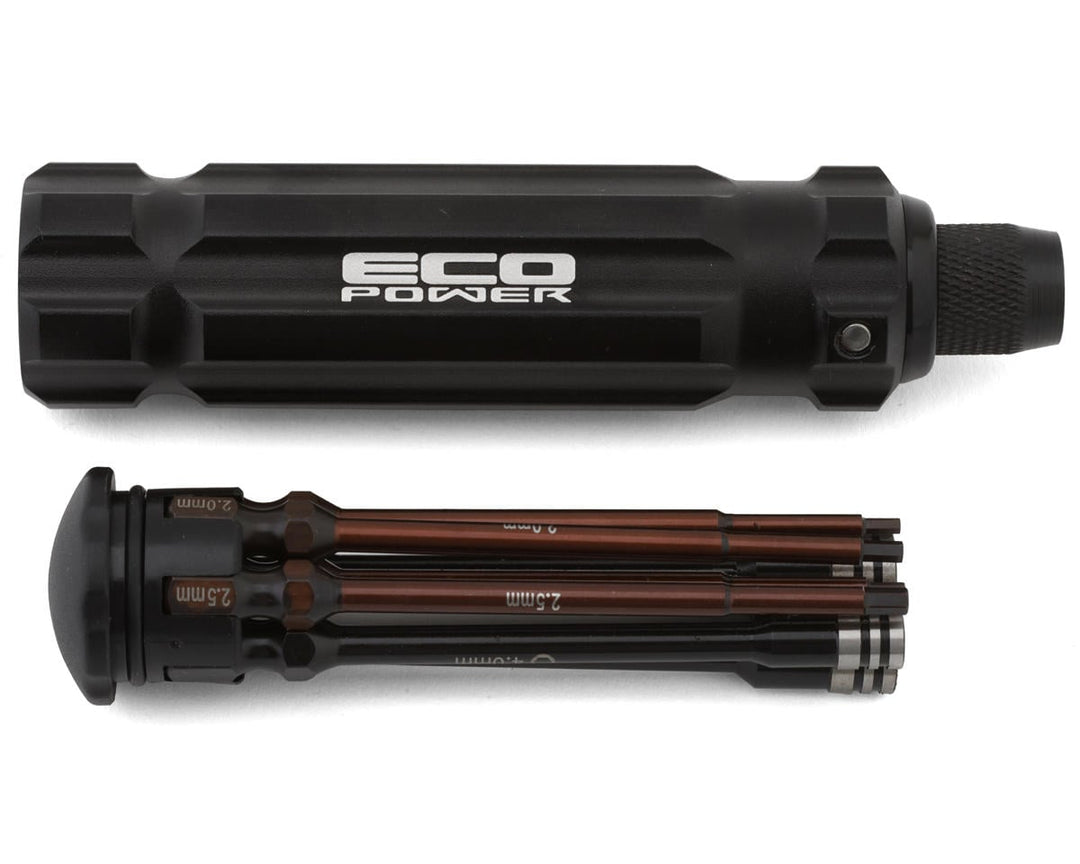 EcoPower 8-Piece Metric &amp; SAE 1/4" Drive Hex &amp; Nut Driver Tool Set ECP-3030A