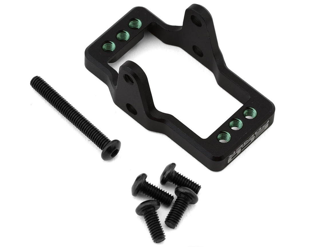 EcoPower CNC-Machined Aluminum Servo Mount Compatible With Traxxas™ TRX-4M (Black & Green) ECP3072