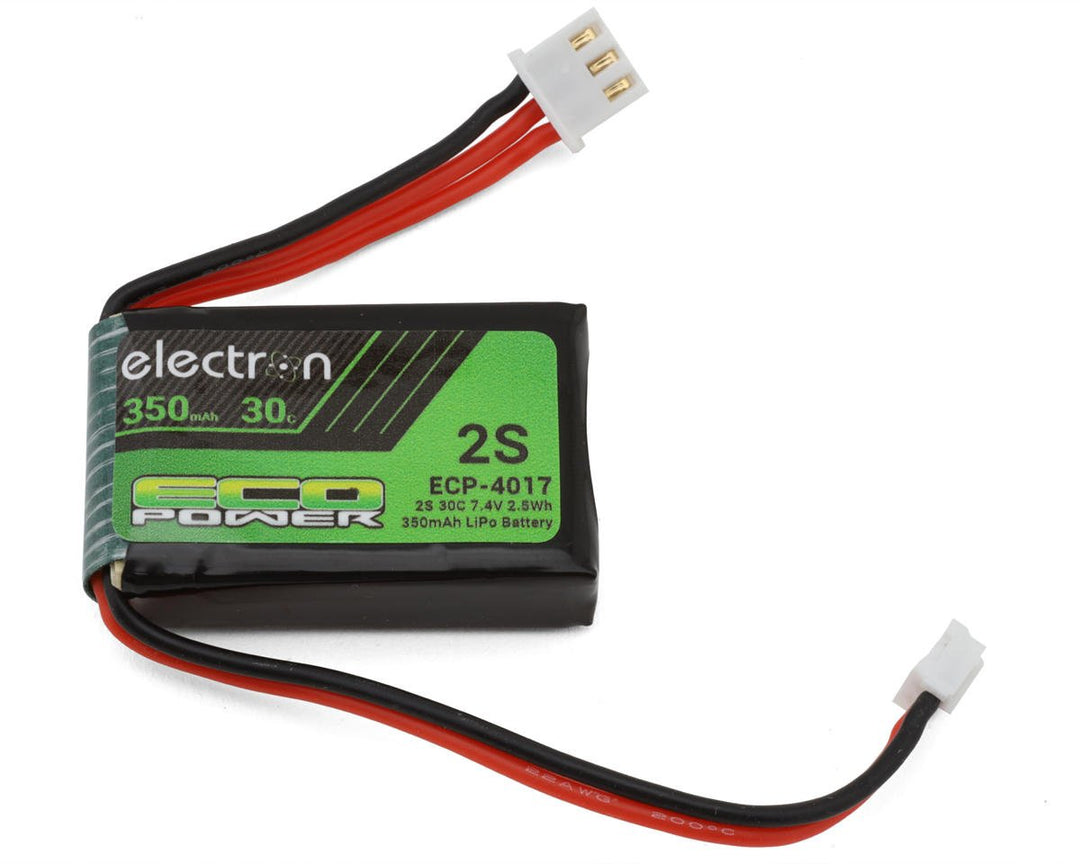 EcoPower "Electron" 2S 30C LiPo Battery w/PH2.0 Connector (7.4V/350mAh) (Losi® Micro-B) ECP-4017