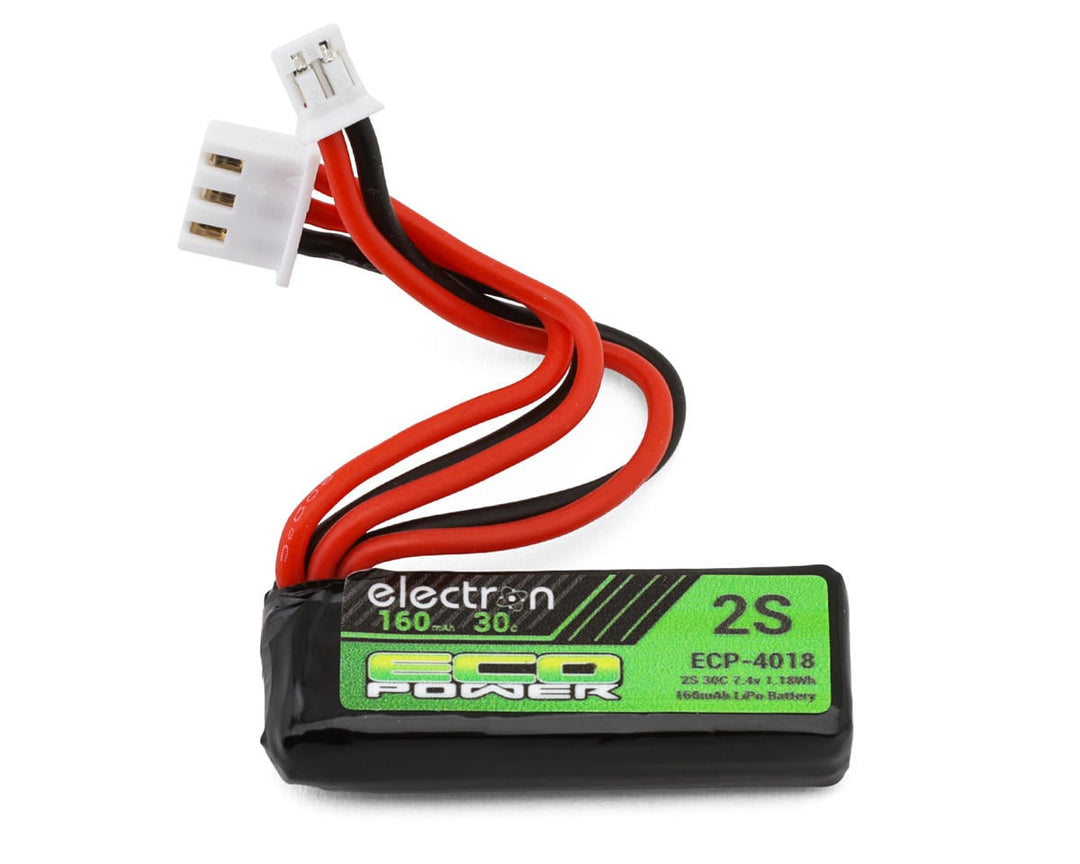 EcoPower "Electron" 2S 30C LiPo Battery Pack (7.4V/160mAh) (Axial® SCX30™) ECP-4018