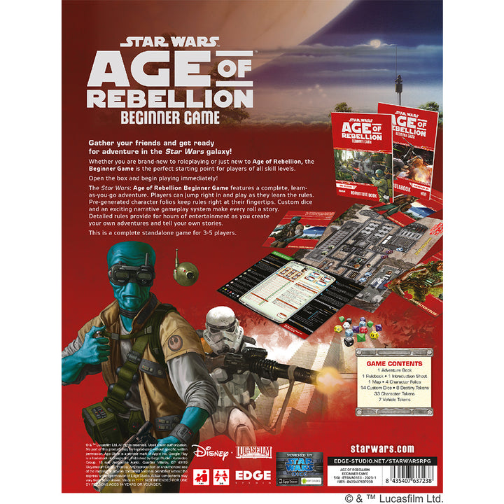 Star Wars: Age of Rebellion - Begginner Game