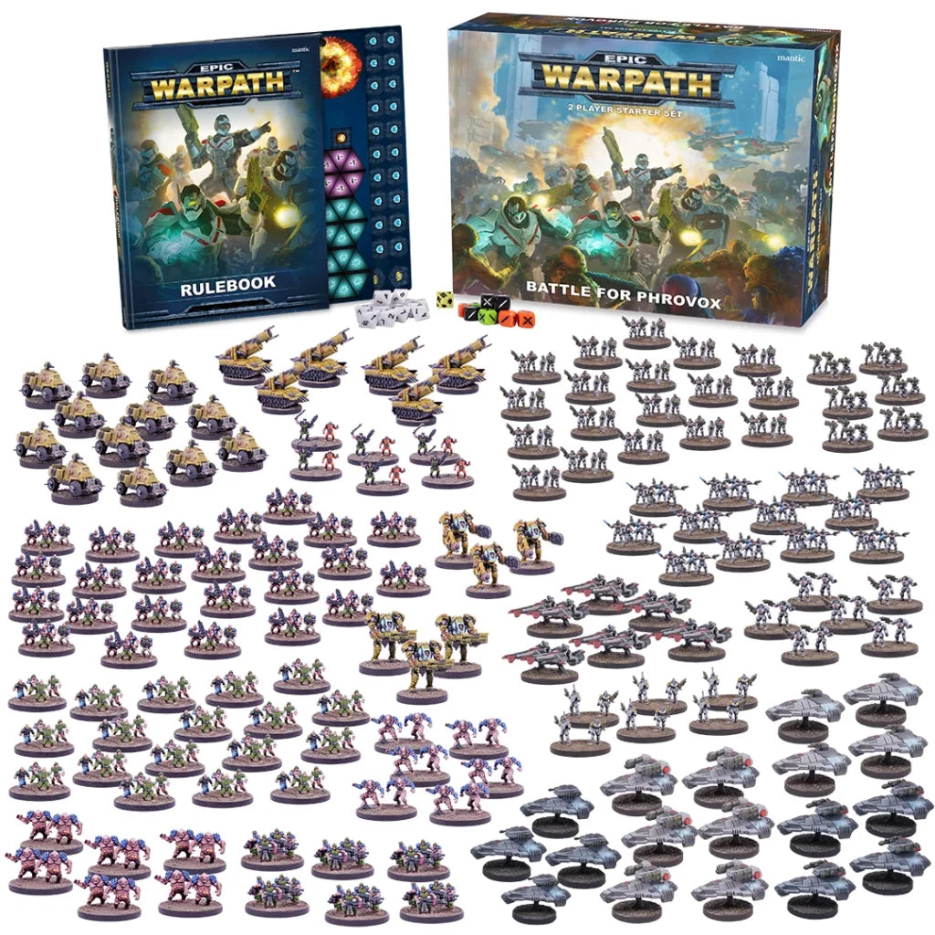 Epic Warpath 2 Player Start Set - Battle for Phrovox