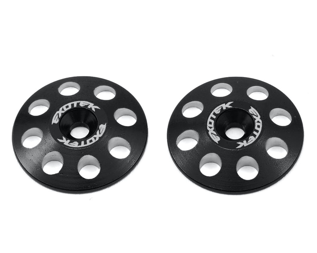 Exotek 22mm 1/8 XL Aluminum Wing Buttons (2) EXO1665