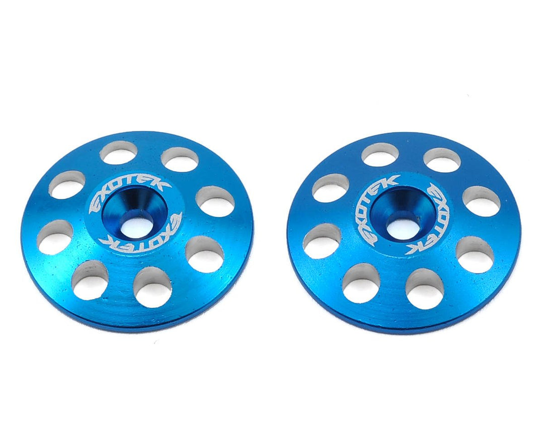 Exotek 22mm 1/8 XL Aluminum Wing Buttons (2) EXO1665