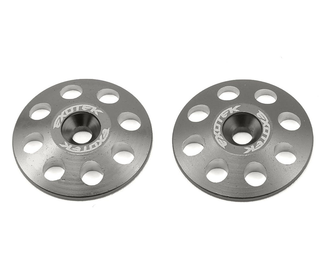 Exotek 22mm 1/8 XL Aluminum Wing Buttons (2) EXO1665