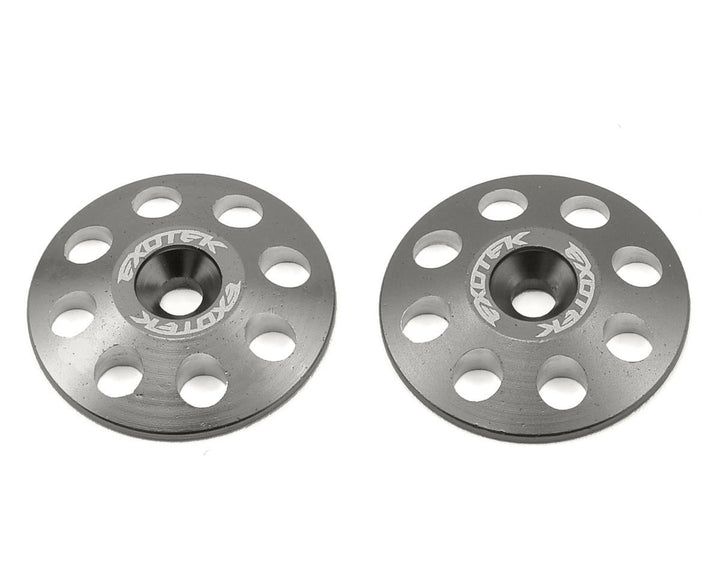 Exotek 22mm 1/8 XL Aluminum Wing Buttons (2) EXO1665
