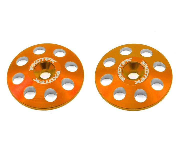 Exotek 22mm 1/8 XL Aluminum Wing Buttons (2) EXO1665