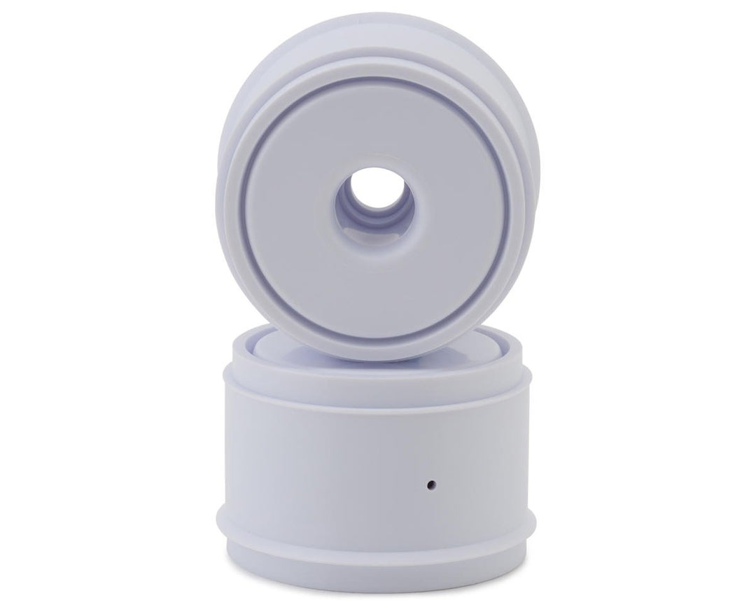 Exotek F1 Front Disk Wheels (White) (2) (Exotek F1 Tires Only) 2324