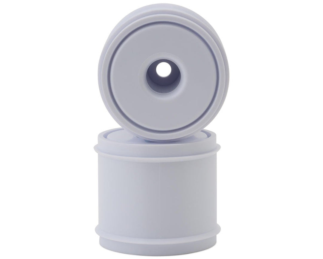 Exotek F1 Rear Disk Wheels (White) (2) (Exotek F1 Tires Only) 2325