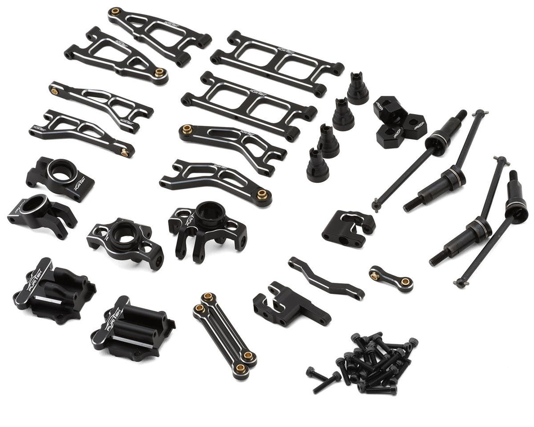 Furitek Arrma™ Granite/Typhon Grom Ultimate Aluminum Upgrade Combo (Black) FUR-2624