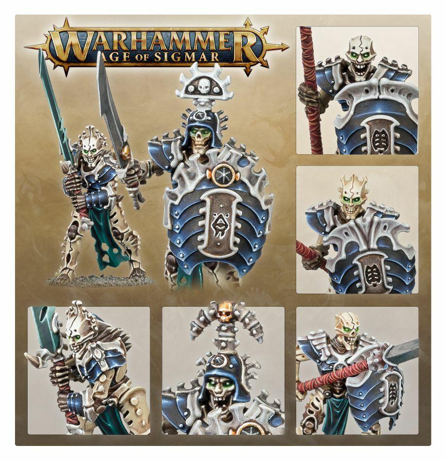 Warhammer Age of Sigmar: Ossiarch Bonereapers Mortek Guard