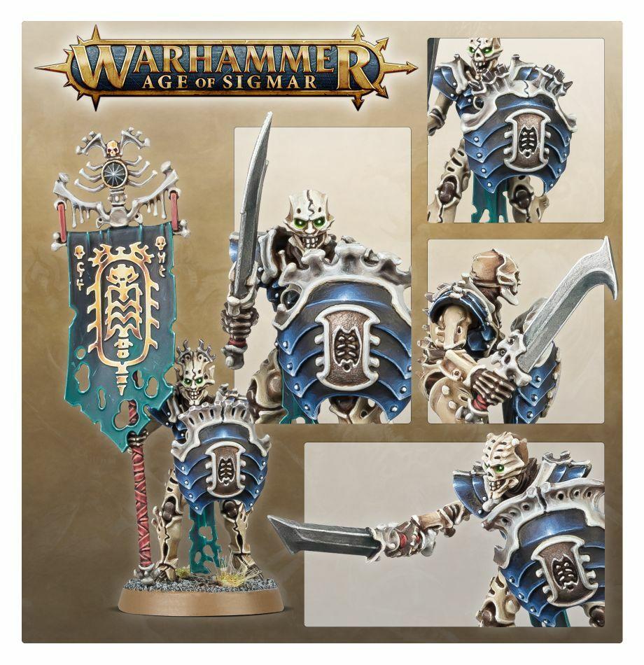 Warhammer Age of Sigmar: Ossiarch Bonereapers Mortek Guard