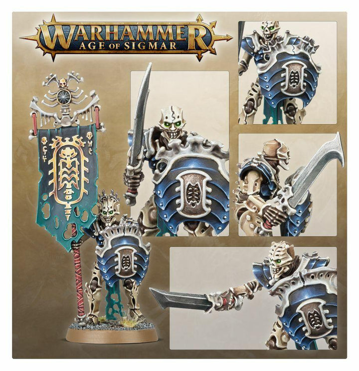 Warhammer Age of Sigmar: Ossiarch Bonereapers Mortek Guard
