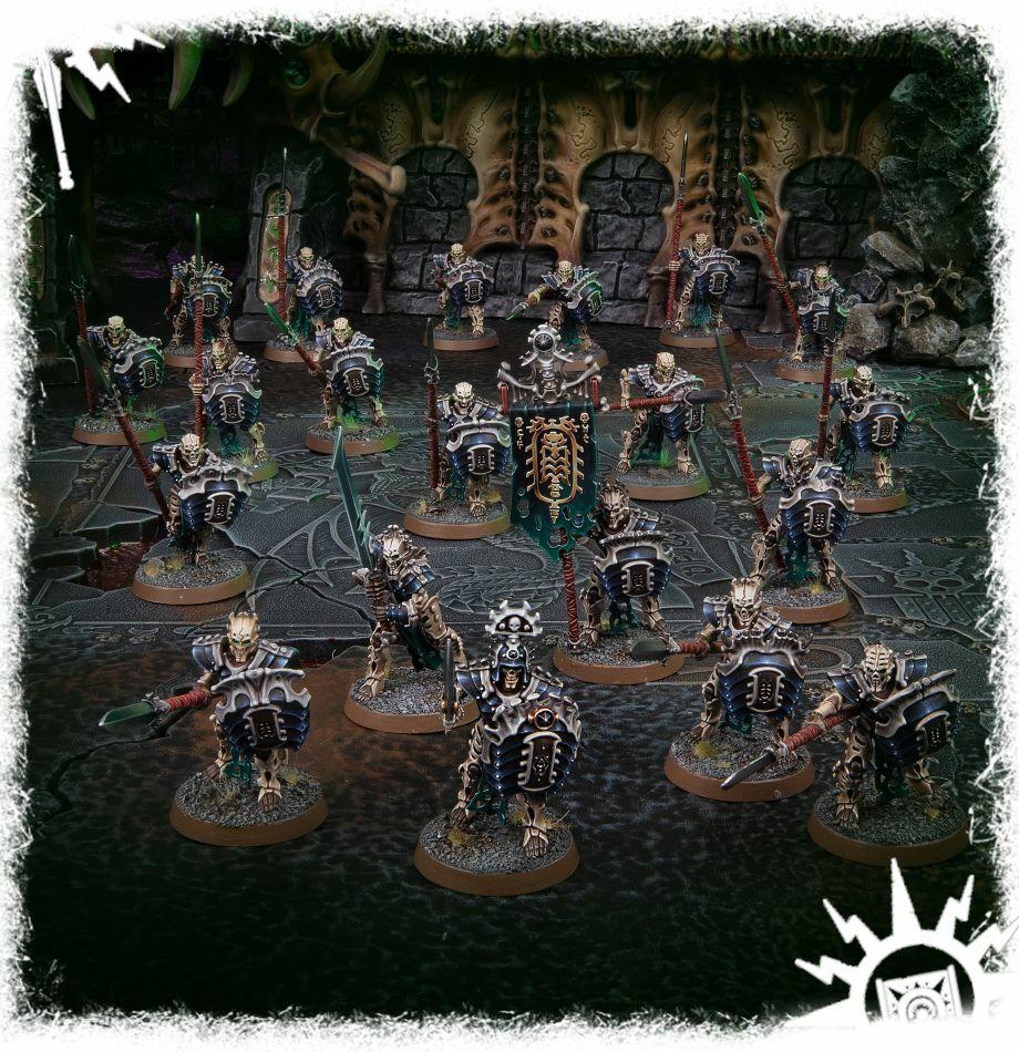 Warhammer Age of Sigmar: Ossiarch Bonereapers Mortek Guard