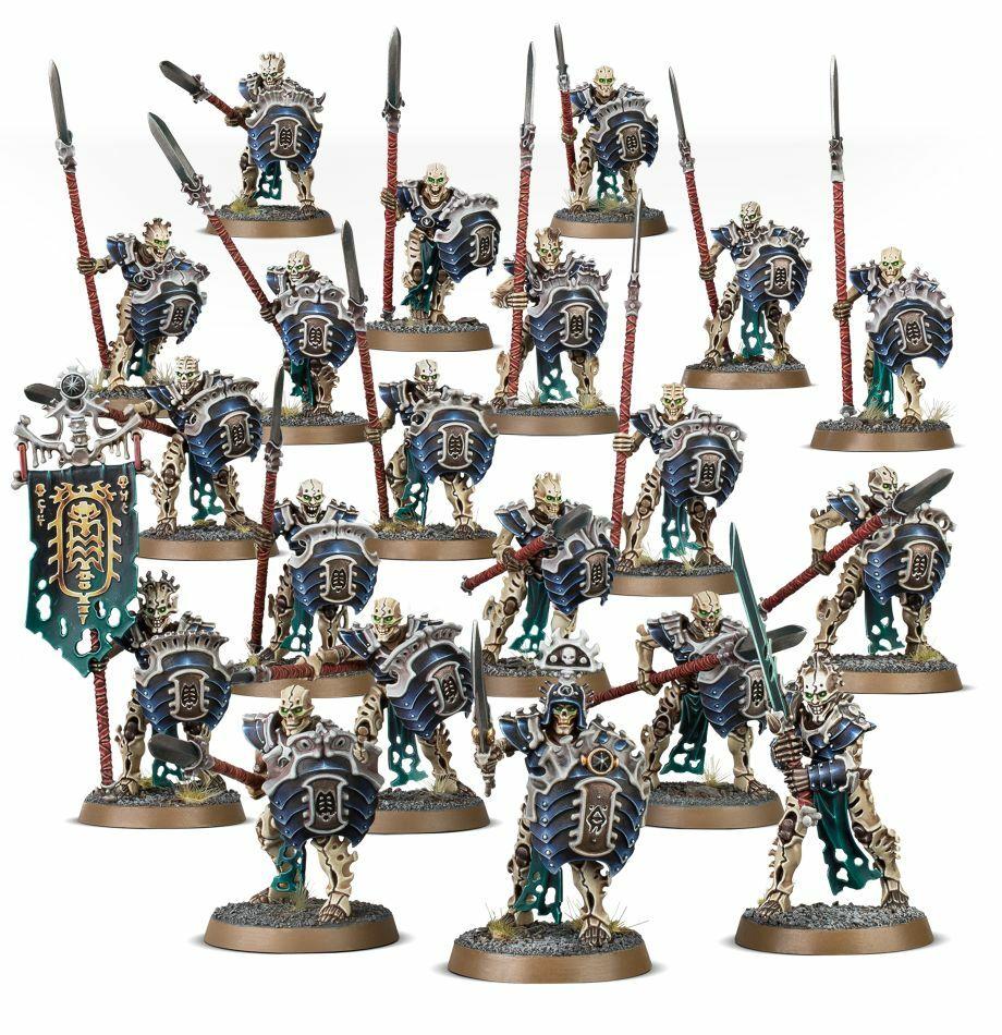 Warhammer Age of Sigmar: Ossiarch Bonereapers Mortek Guard
