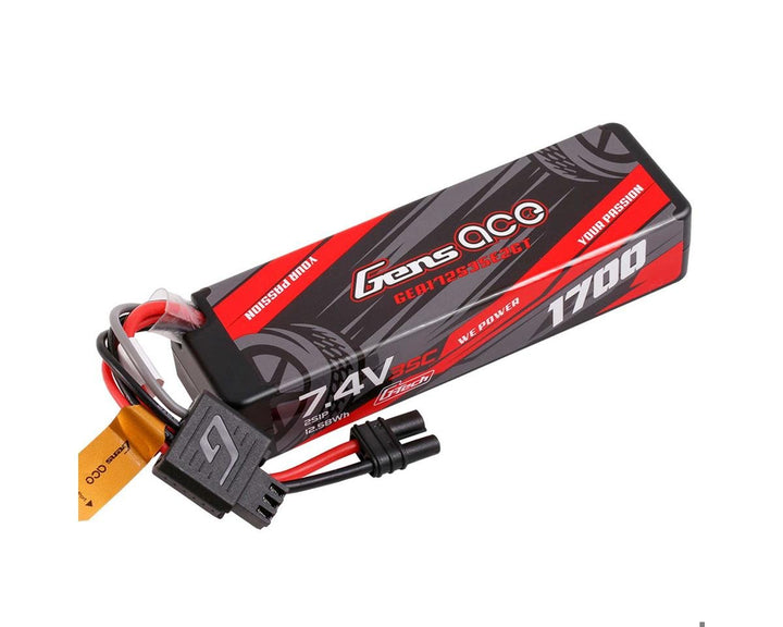 Gens Ace G-Tech Smart 2S Hardcase LiPo Battery 35C (7.4V/1700mAh) GEA172S35E2GT