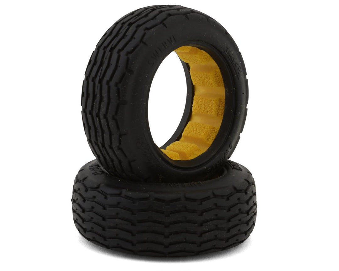 HackFab Losi Mini-B Swerve Mini Front Oval Tires (2) (Super Soft) HFB06031