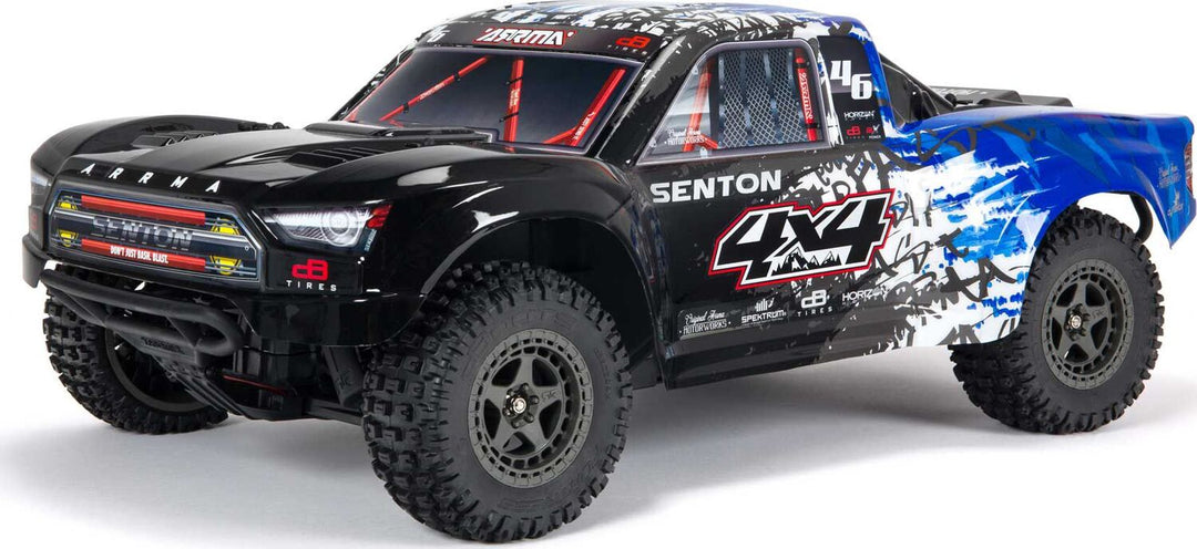 1/10 SENTON 4WD V3 3S BLX Brushless Short Course Truck RTR, Blue
