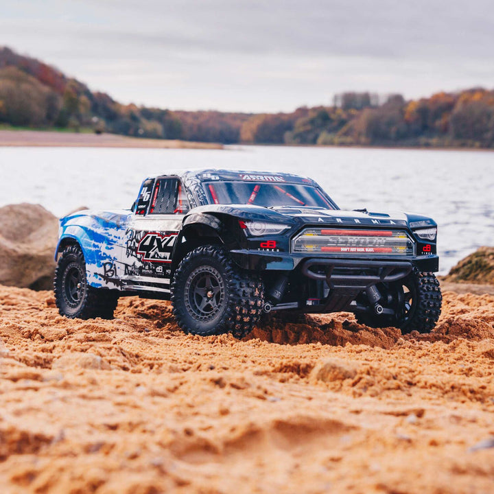 1/10 SENTON 4WD V3 3S BLX Brushless Short Course Truck RTR, Blue
