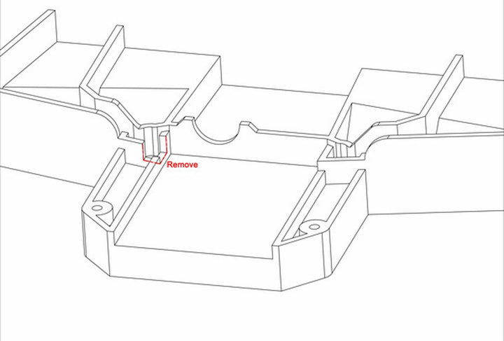 Aluminum Standard Servo Adapter: Traxxas X-MAXX, MAXX