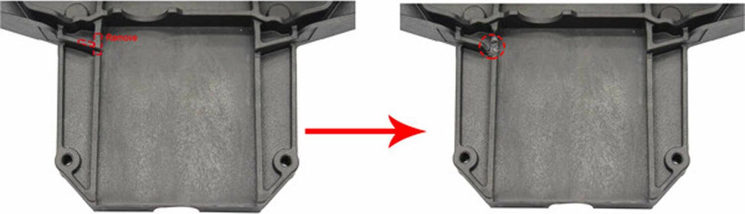 Aluminum Standard Servo Adapter: Traxxas X-MAXX, MAXX