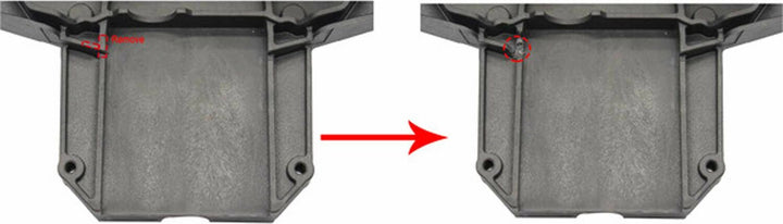 Aluminum Standard Servo Adapter: Traxxas X-MAXX, MAXX