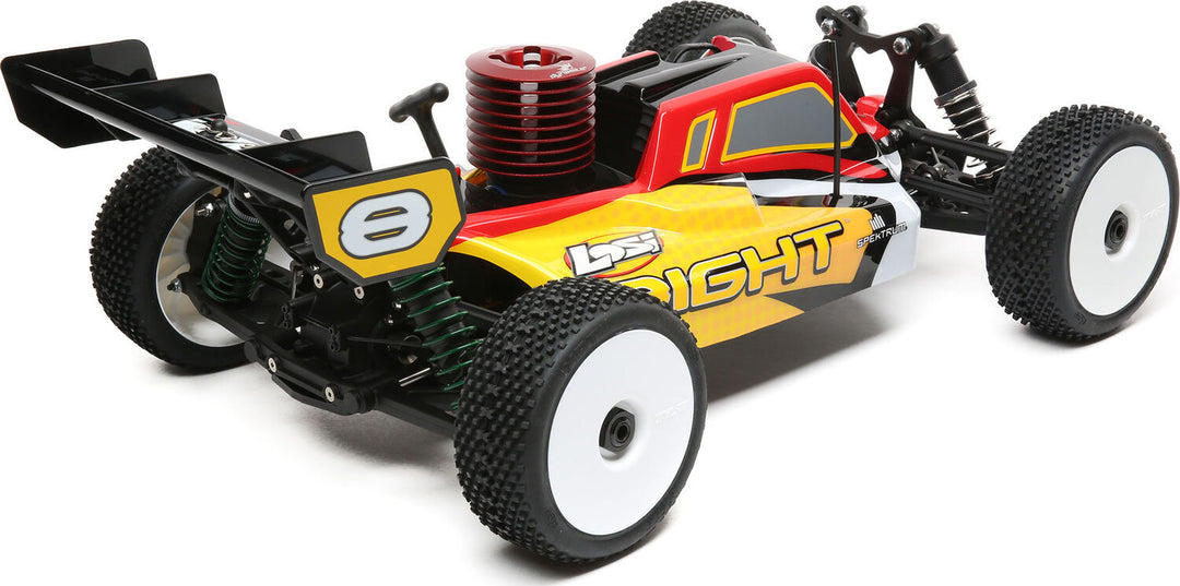 1/8 8IGHT 4WD Nitro Buggy RTR, Red/Yellow