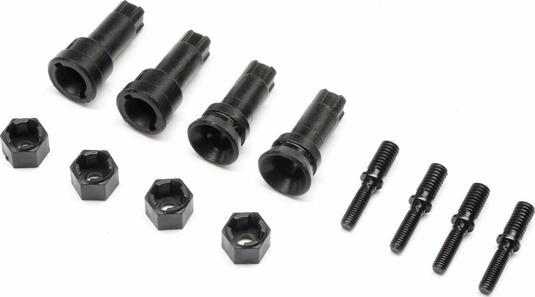 Wheel Axle &amp; Hex Set: NASCAR