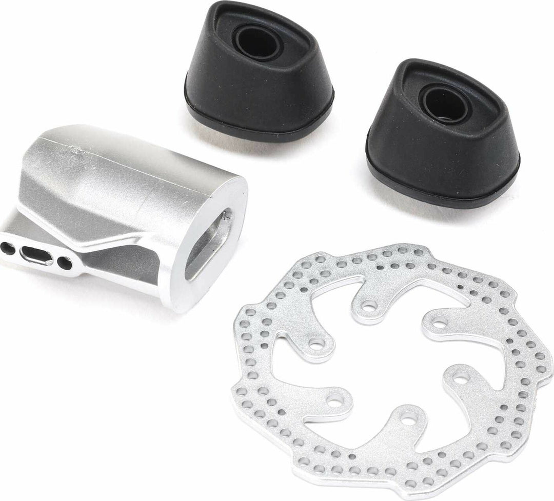 Exhaust & Rear Brake Rotor: Promoto-MX