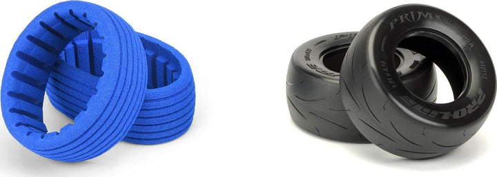 1/10 Prime MC Front/Rear 2.2"/3.0" Off-Road Short Course Tires (2)