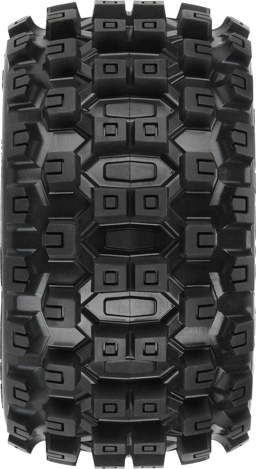 1/10 Badlands MX28 Fr/Rr 2.8" MT Tires Mounted 12mm Blk Raid (2)