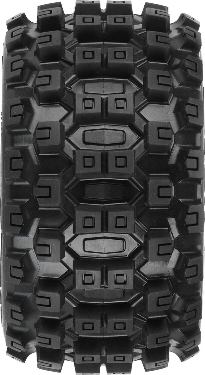 1/10 Badlands MX28 Fr/Rr 2.8" MT Tires Mounted 12mm Blk Raid (2)