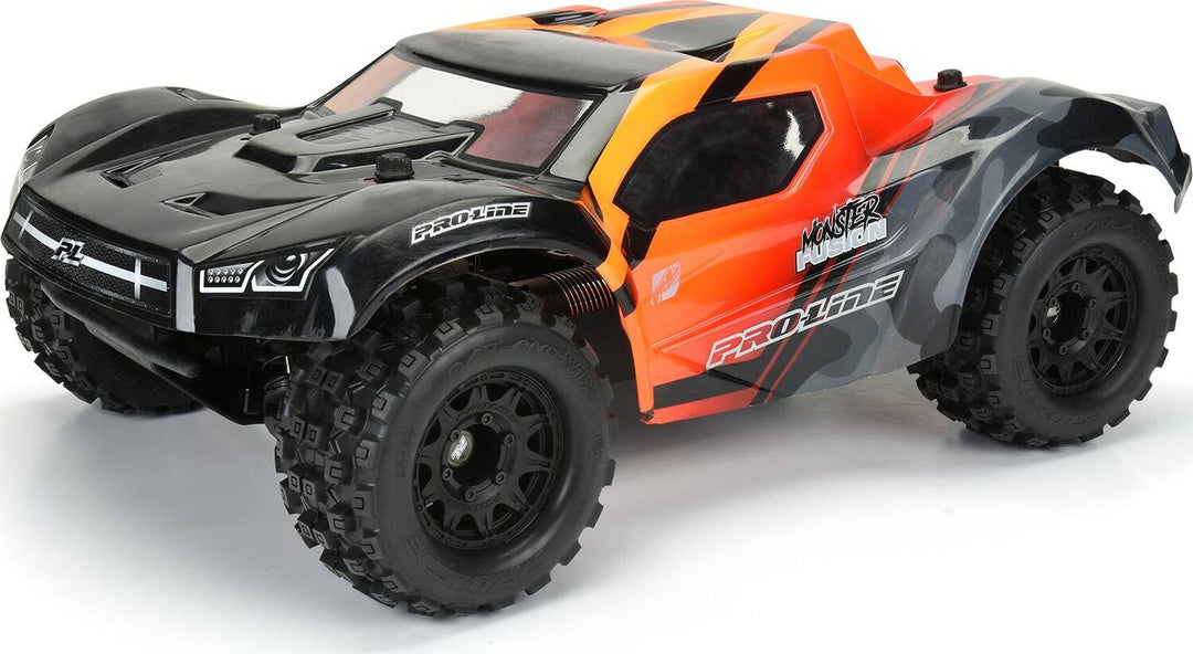 1/10 Badlands MX28 Fr/Rr 2.8" MT Tires Mounted 12mm Blk Raid (2)