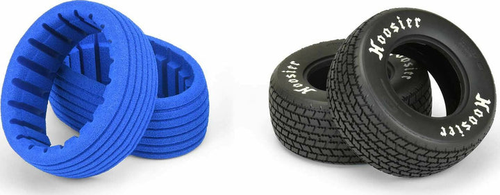 1/10 Hoosier G60 M3 Fr/Rr 2.2"/3.0" Dirt Oval Short Course Tires (2)