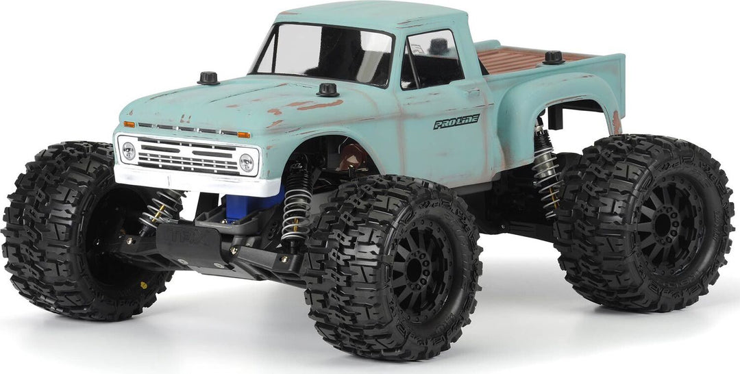 1/10 1966 Ford F-100 Clear Body: Stampede
