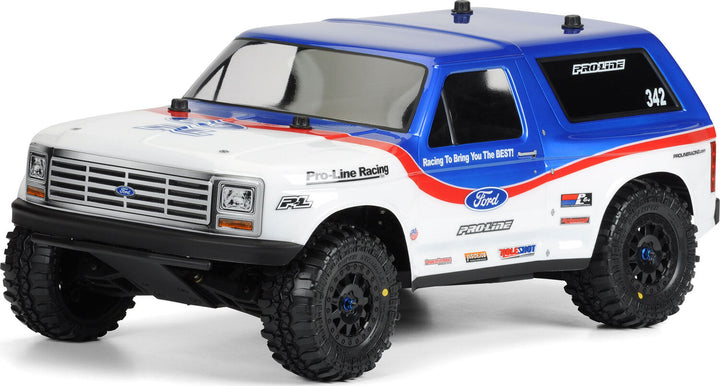 1/10 1981 Ford Bronco Clear Body: Short Course