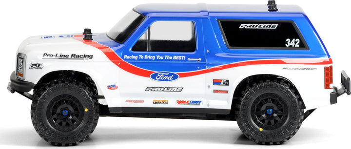 1/10 1981 Ford Bronco Clear Body: Short Course
