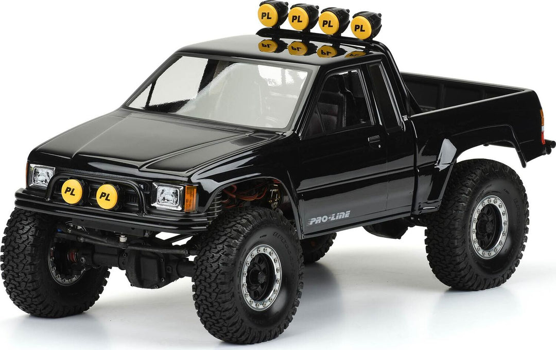 1/10 1985 Toyota HiLux SR5 Clear Body 12.3" (313mm) Wheelbase Crwlrs