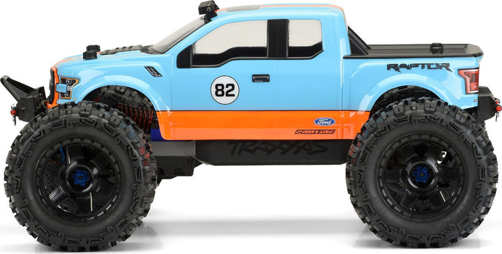 1/8 2017 Ford F-150 Raptor Clear Body: Monster Truck