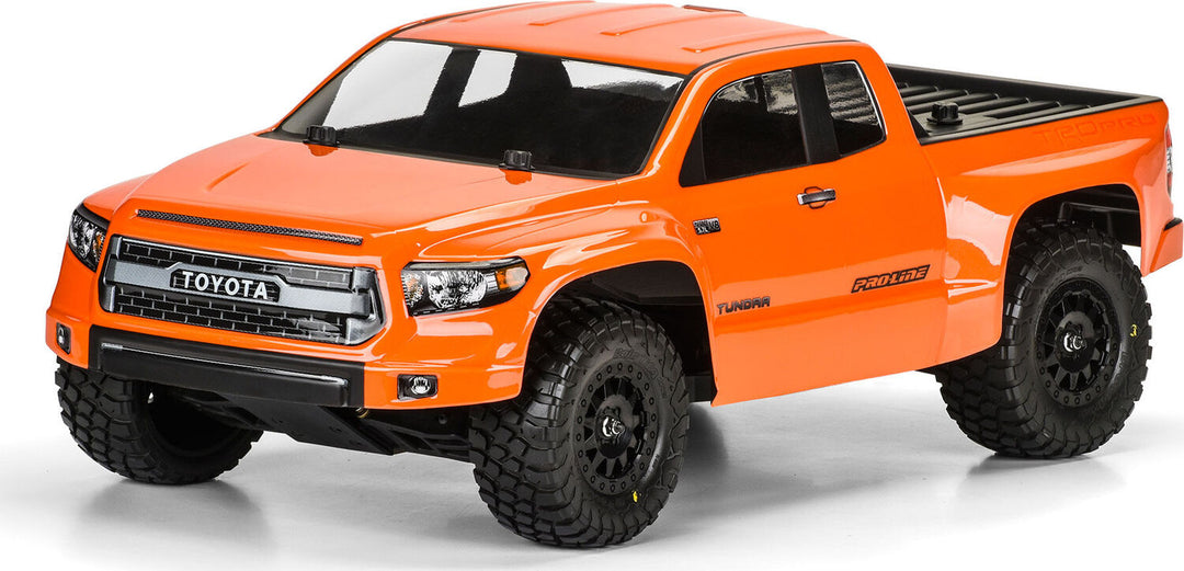 1/10 Toyota Tundra TRD Pro True Scale Clear Body: Short Course