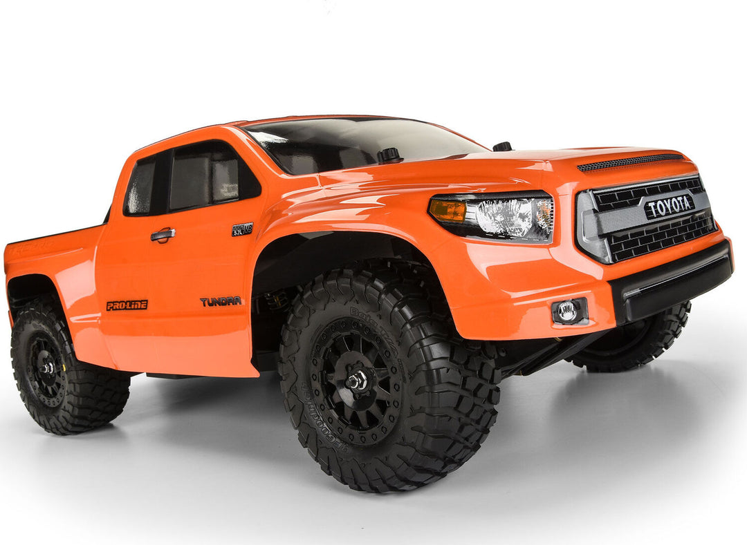 1/10 Toyota Tundra TRD Pro True Scale Clear Body: Short Course